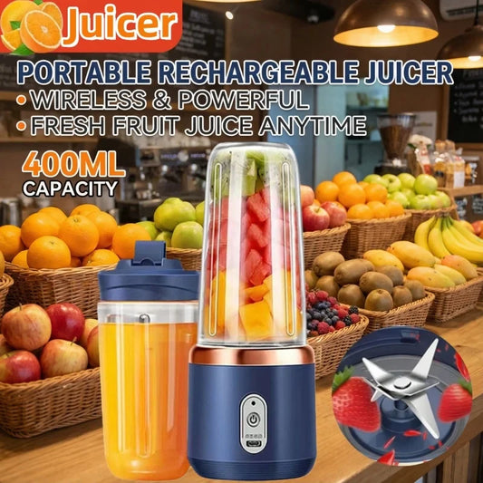 Portable Electric Fruit Juicer Blender 400 ml