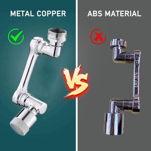 1080° Rotating Faucet Aerator – Dual-Mode Anti-Splash Sprayer