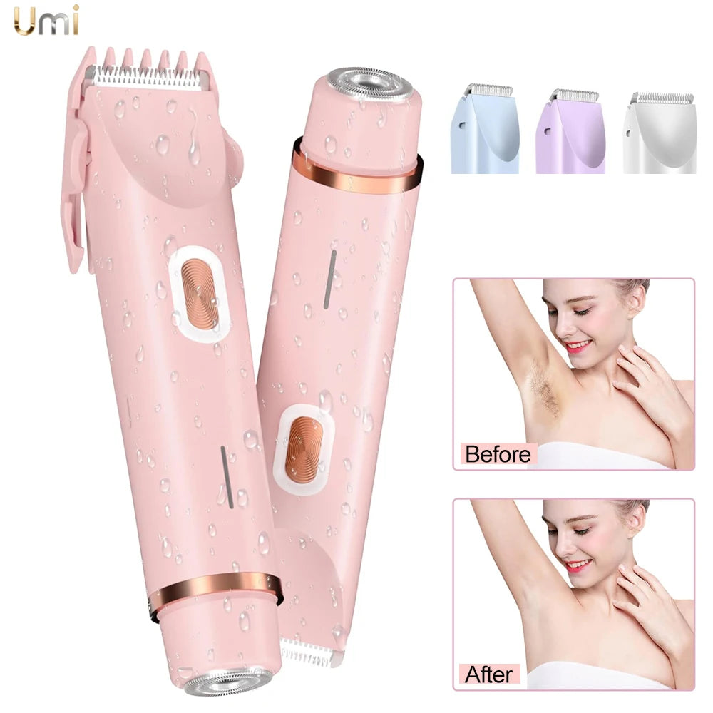 Women’s Electric Bikini Trimmer Razor – Wet & Dry Rechargeable