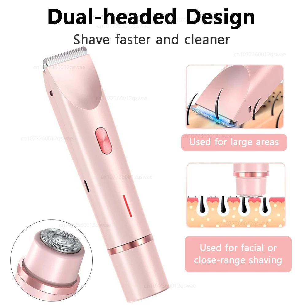 Women’s Electric Bikini Trimmer Razor – Wet & Dry Rechargeable