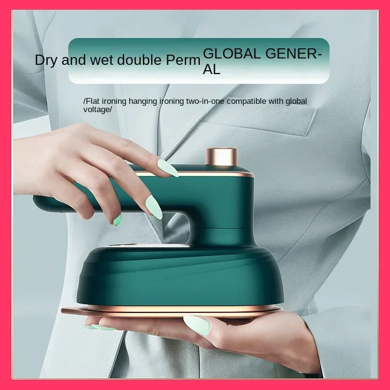 Mini Handheld Garment Steamer Iron – Portable Wet & Dry