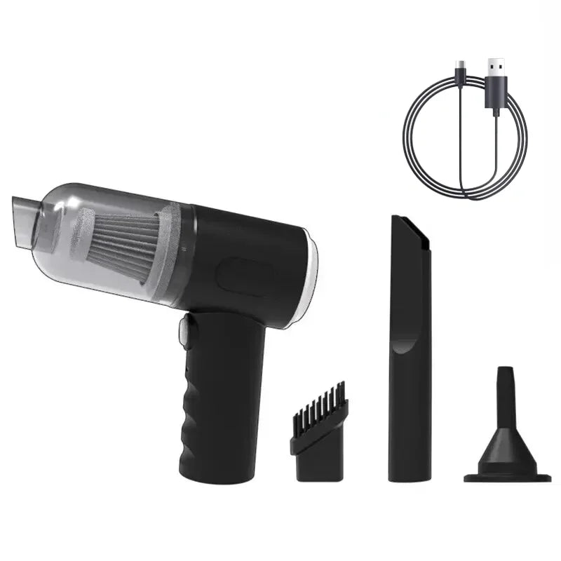 Cordless Mini Car Vacuum Cleaner 9000Pa USB Rechargeable