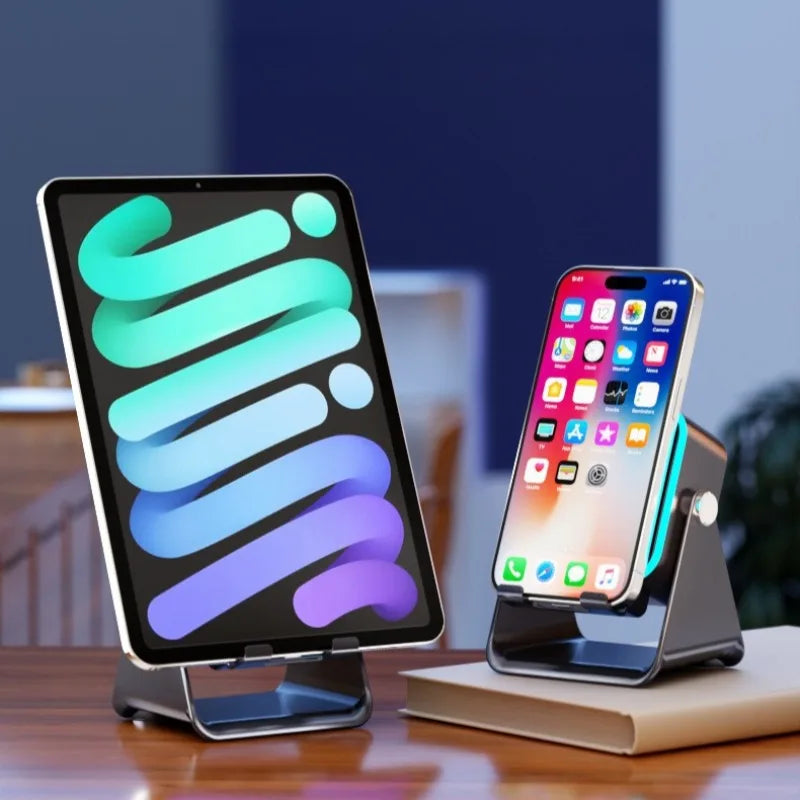 Wireless RGB Speaker Phone Stand – Portable Surround Sound