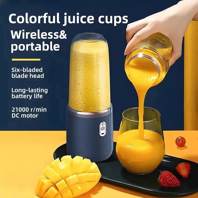 Portable Electric Fruit Juicer Blender 400 ml